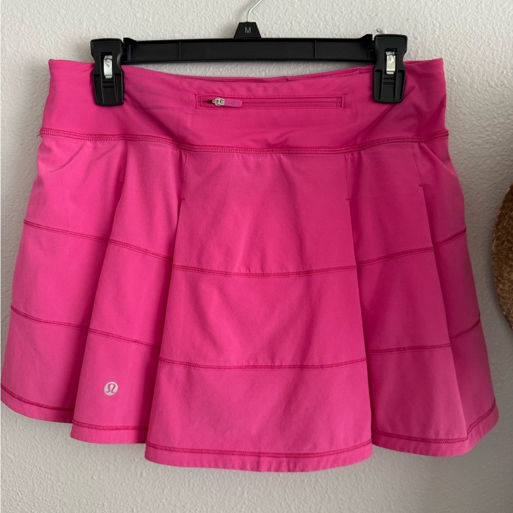 lululemon athletica Vibrant Pink Skater Skirt